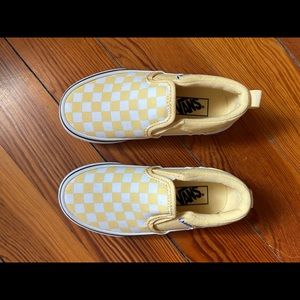 Checkerboard Vans Size 11